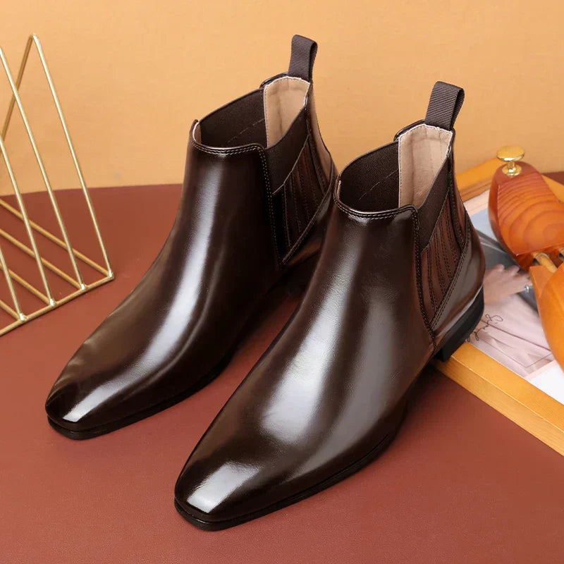 Peyton | Lederstiefeletten